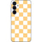 Yellow and White Checkerboard Galaxy A55 5G Skin